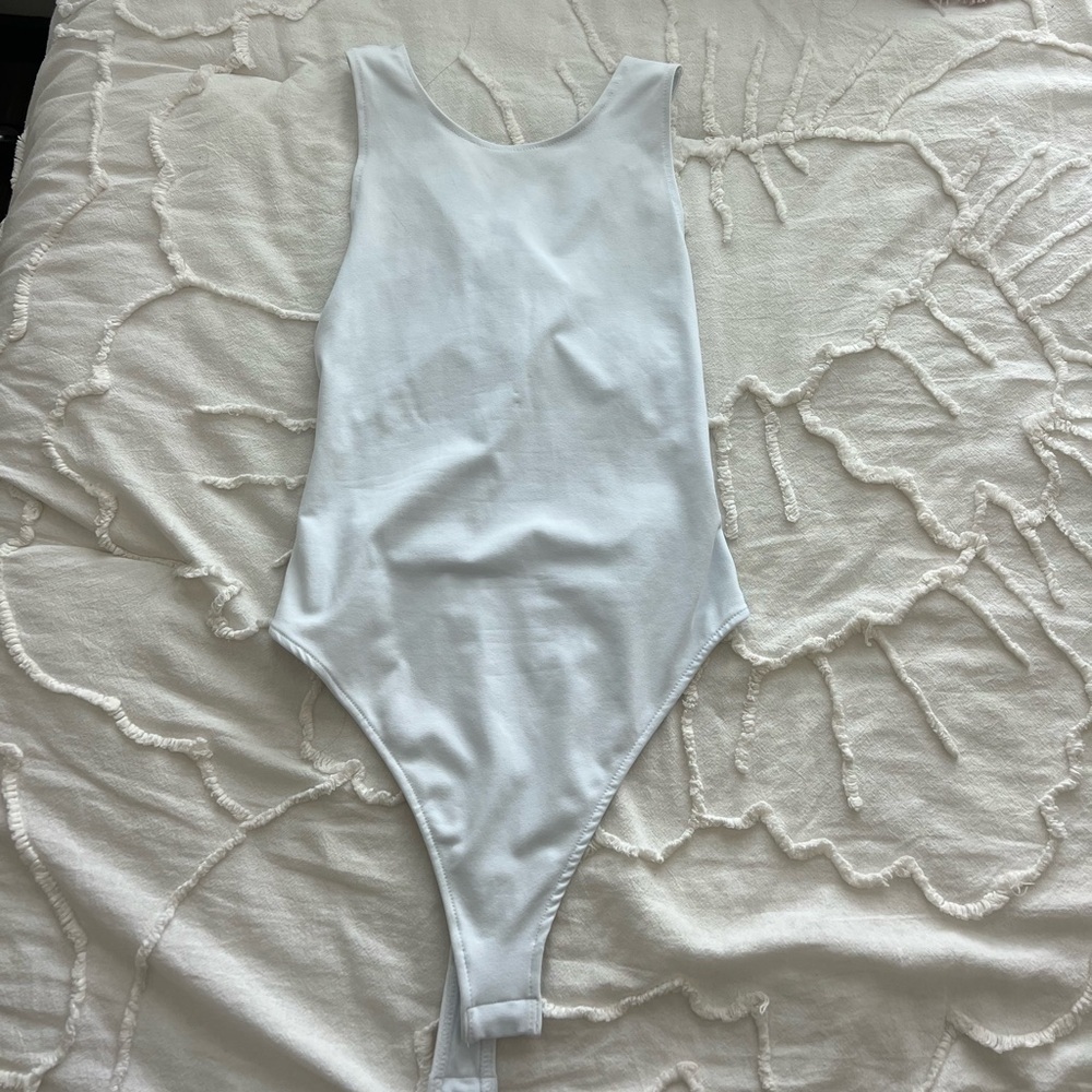 BNWT Free People white bodysuit